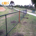 Fence a catena retrattile con rivestimento in PVC da 8 piedi